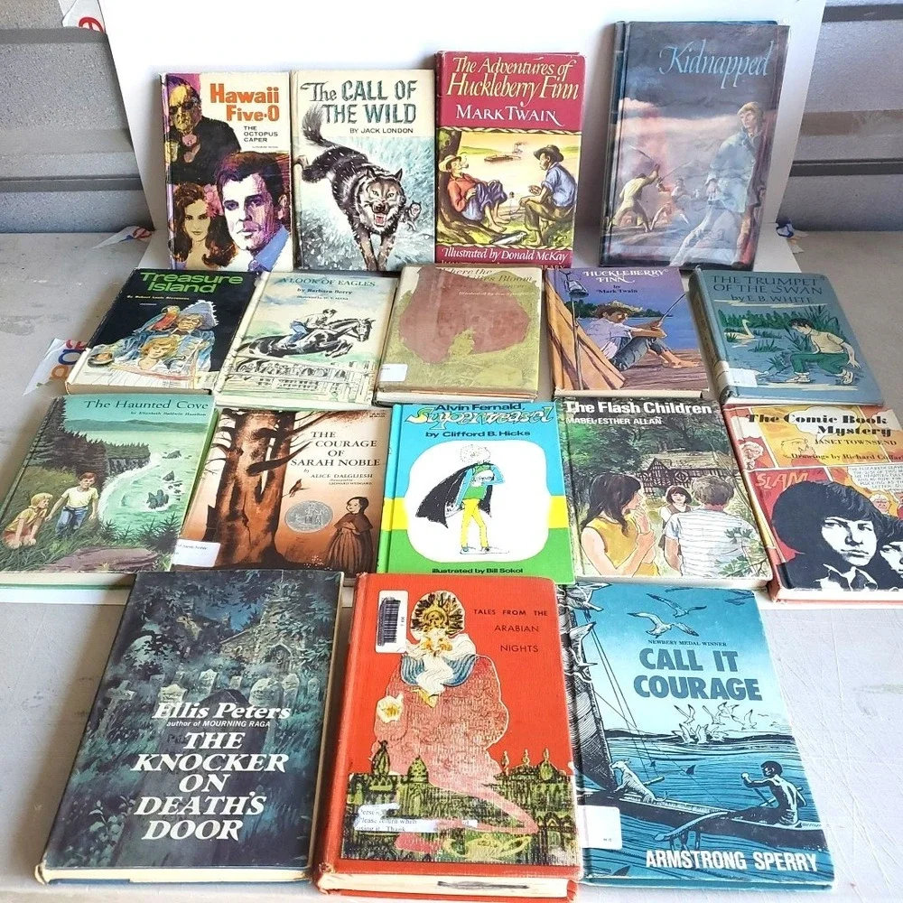 Lot of Classic Books Middle School Reading Level  17 Lot Homeschool Teacher